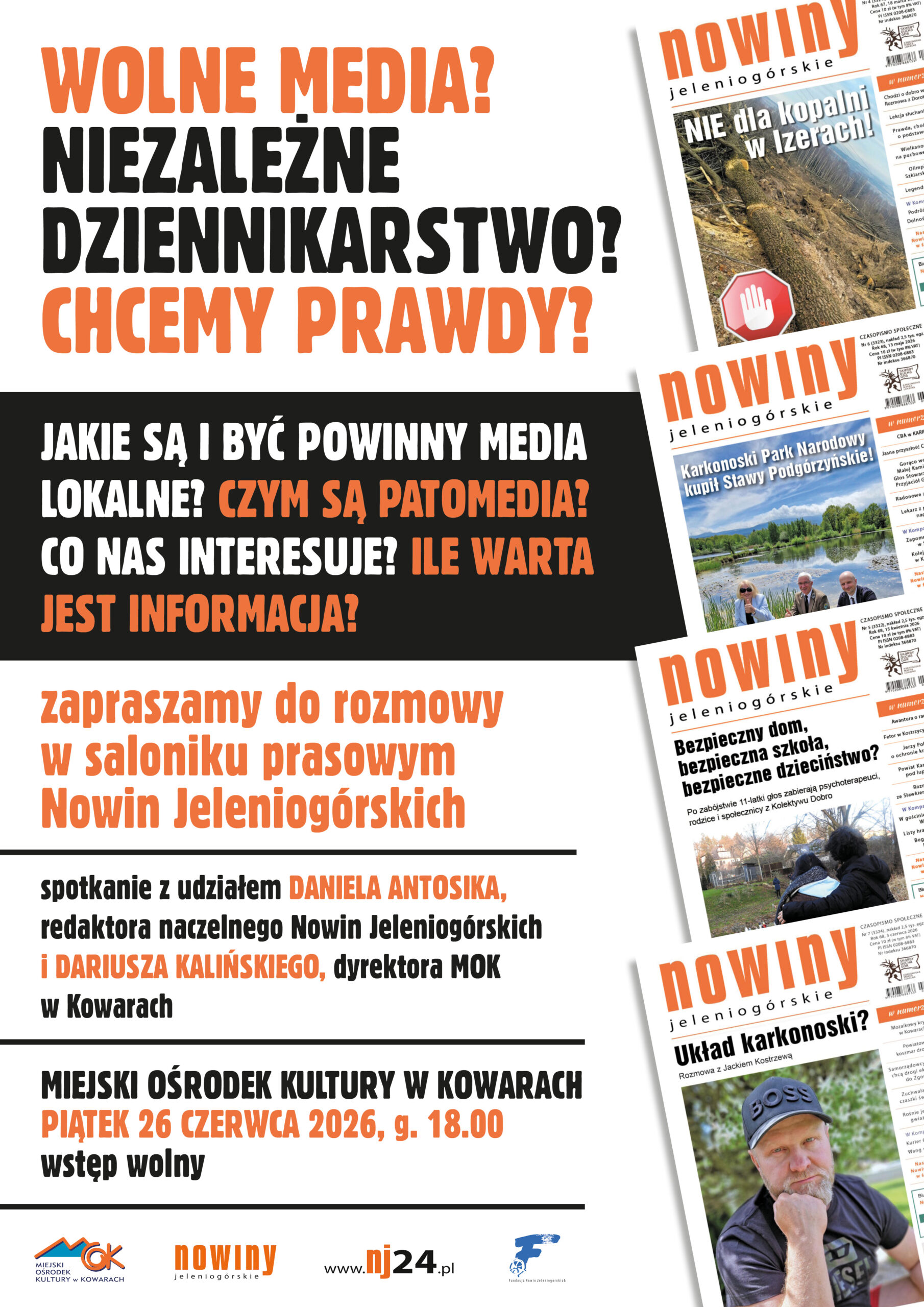 Zapraszamy na spotkanie do Saloniku Prasowego NJ