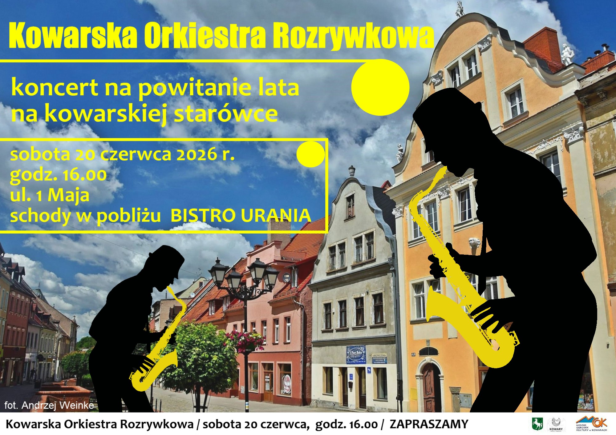 Kowarska Orkiestra Rozrywkowa zaprasza na koncert